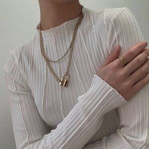 Vitaly lock necklace